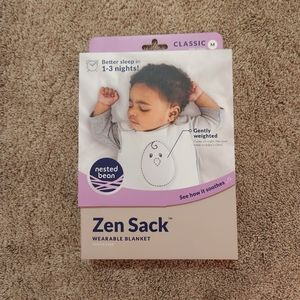 Zen sleep sack wearable blanket